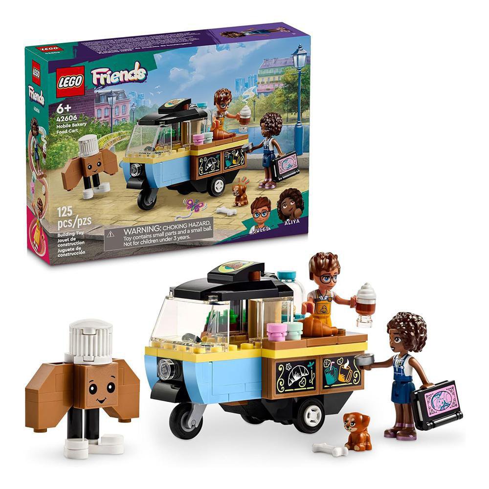 LEGO Friends Pastelería Móvil #42606 de 125 Piezas