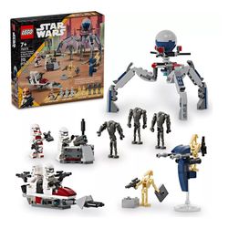 Pack de Combate Soldado Clon y Droide 75372 215 Pzas - Lego