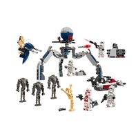 Pack de Combate Soldado Clon y Droide 75372 215 Pzas - Lego