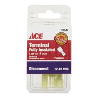 Terminal De Enchufe Hembra 0.25 A Presión De 10 A 12 Awg - Catamount