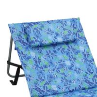 Silla de Playa Azul 53X155 Cm - Zmobili