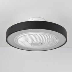 Ventilador-de-Techo-LED-Negro-con-Control