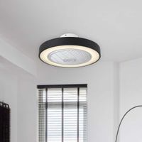 Ventilador-de-Techo-LED-Negro-con-Control