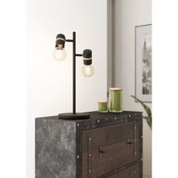 Lámpara de Mesa Lurone 2 Luces - Eglo