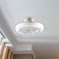 Ventilador de Techo Blanco LED Control Remoto - Zlumini