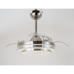 Ventilador de Techo Retráctil Led Control Remoto - Zlumini