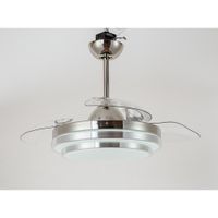 Ventilador de Techo Retráctil Led Control Remoto - Zlumini