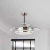 Ventilador de Techo Retráctil Led Control Remoto - Zlumini