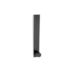 Colgador Sobrepuerta Negro Mate 4x29.6x6.6 Cm - Inofix