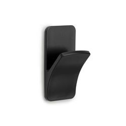 Colgador Resistente al Agua Negro Mate 6x3x2.5 Cm - Inofix