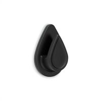 Colgador Resistente al Agua Negro 5.2x3.8x1.6 Cm - Inofix