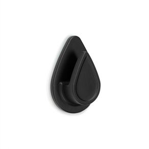 Colgador Resistente al Agua Negro 5.2x3.8x1.6 Cm - Inofix