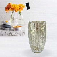 Vaso para Baño Plástico Dorado - Viva