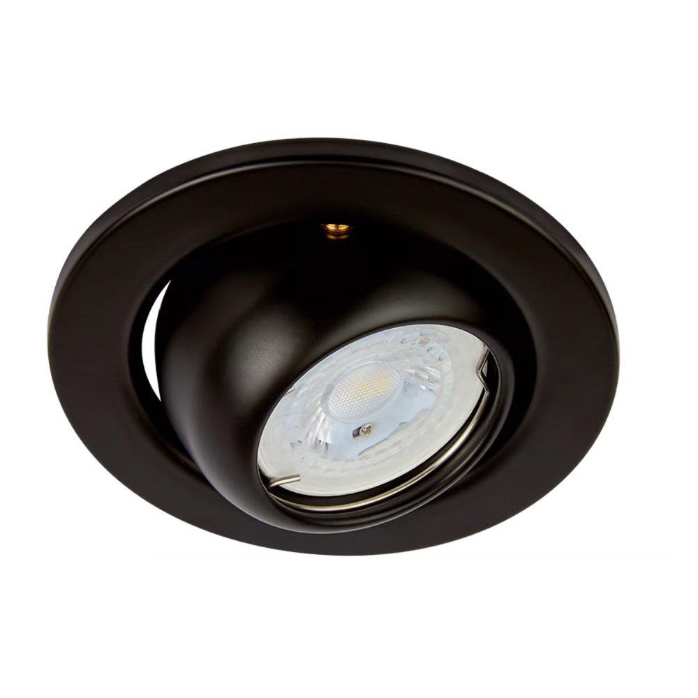 Ojo de Buey para Caja Octagonal Color Negro