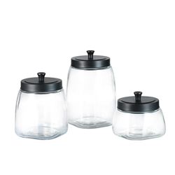 Set de 3 Frascos 1000, 2000 y 2700 Ml - Nordika