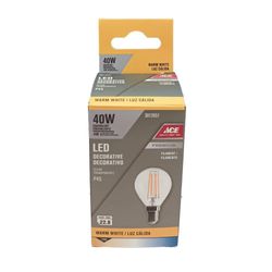 Bombilla LED Globo Vintage E-12 de 40 W - Ace