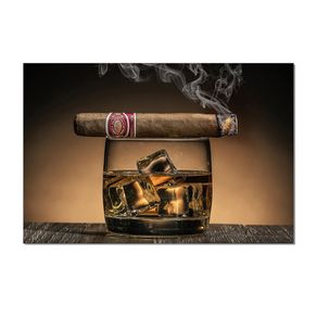 Cuadro Decorativo Acrílico Diseño Humo 90X60 Cm - Viva