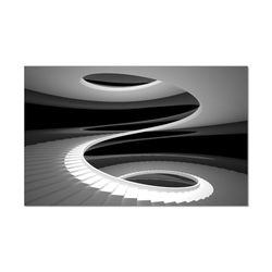 Cuadro Decorativo Acrílico Diseño Gradas en Espiral 90X60 Cm - Viva