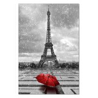 Cuadro Decorativo Acrílico Diseño Torre Eiffel 90X60 Cm - Viva
