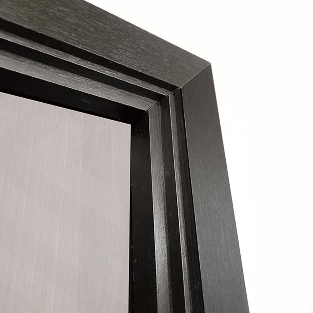 Marco de MDF con Forro de PVC Wengue 17x60x2130 Cm