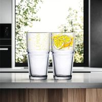 Vaso Diseño de Limón de 11.8 Oz