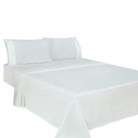Set de Sábana Blanca - Viva Varios Tamaños