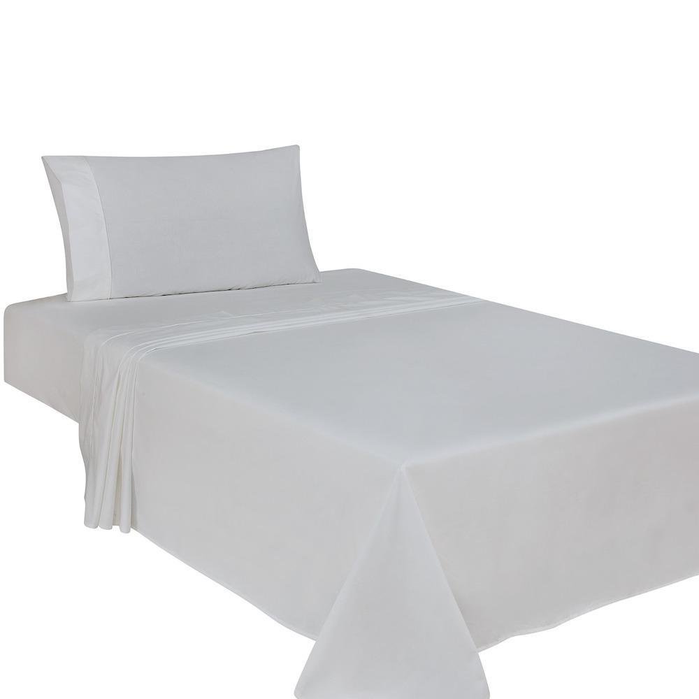 Set de Sábanas 60/40 180 Hilos Gris - Varios Tamaños Imperial