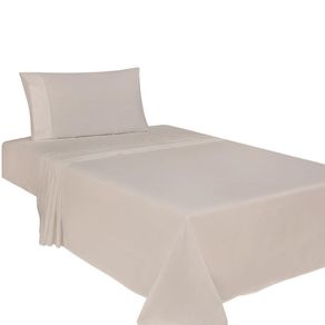 Set de Sábana Taupe - Viva Varios Tamaños