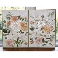 Cuadro Decorativo con Marco Diseño Rosas Diseños Surtidos - Concepts
