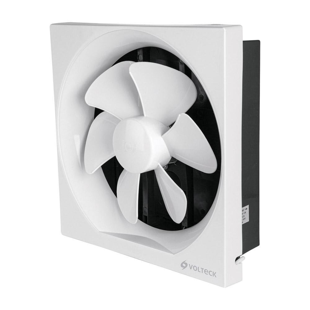 Extractor de Aire Industrial Blanco 12 Plg 42W para Área de 45 m²