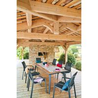 Mesa Lambada Rectangular 8 Personas 213x92x74 Cm - Hesperide