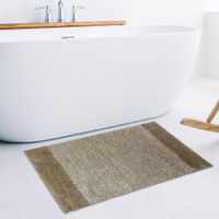 Alfombra de Baño Snow Rectangular Café - Viva