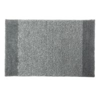 Alfombra de Baño Snow Rectangular Gris - Viva