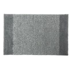 Alfombra de Baño Snow Rectangular Gris - Viva