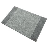 Alfombra de Baño Snow Rectangular Gris - Viva