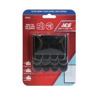 Tiras Adhesivas para Ganchos 1, 1.5 y 2 Kg Negros 12 Pzs - Ace