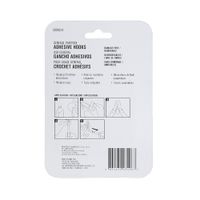 Ganchos Adhesivos 2.2 Lbs Blancos 3 Pzas y 4 Tiras - Ace