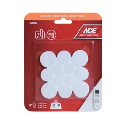 Velcro Redondo 0.22 Lb Blanco 24 Pzas - Ace