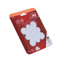 Velcro Redondo 0.22 Lb Blanco 24 Pzas - Ace