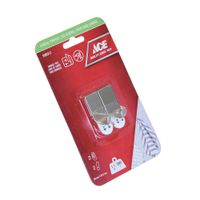 Ganchos Adhesivos Pequeños de Metal 1.1 Lbs 2 Pzas - Ace