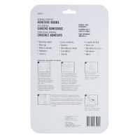 Ganchos Adhesivos 4.4 Lbs Blancos 7 Pzas y 10 Tiras - Ace