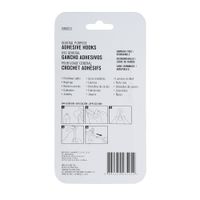 Ganchos Adhesivos 4.4 Lbs Transparentes 2 Pzas y 2 Tiras - Ace