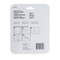 Ganchos Adhesivos 1.1 Lbs Blancos 7 Pzas y 10 Tiras - Ace