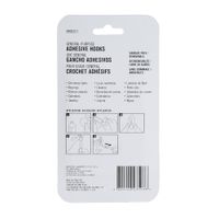Ganchos Adhesivos 4.4 Lbs Blancos 2 Pzas y 2 Tiras - Ace