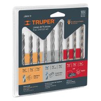 Juego Mixto De Brocas 9 Pzas - Truper