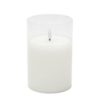 Vela Led Blanca 10x10x15 Cm - Viva