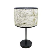 Lámpara de Mesa Campana Seda - Zlumini