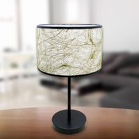Lámpara de Mesa Campana Seda - Zlumini