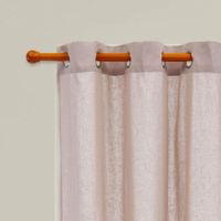Cortina Taupe 110 X 210 Cm - Livim Natural Home Varios Colores