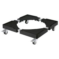 Base con Rodos Ajustable Soporta 400 Kg - Fiero